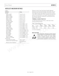 AD9625BBPRL-2.6 Datasheet Page 9