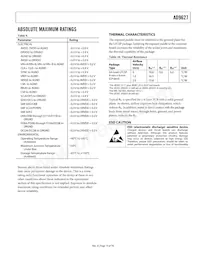 AD9627ABCPZ-105 Datasheet Page 15
