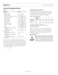 AD9648TCPZ-125-EP Datasheet Page 10