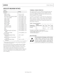 AD9650BCPZRL7-105 Datasheet Page 10