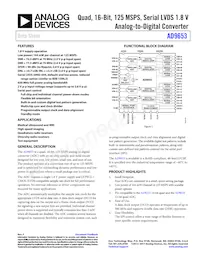 AD9653BCPZRL7-125 Datasheet Cover