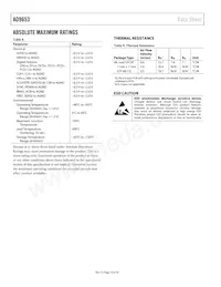 AD9653BCPZRL7-125 Datasheet Page 12