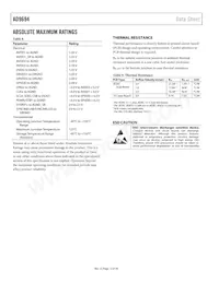 AD9694BCPZRL7-500 Datasheet Page 12