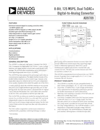AD9709ASTZRL Datasheet Cover