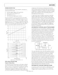 AD9740WARUZRL7 Datasheet Page 15