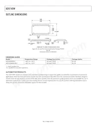 AD9740WARUZRL7 Datasheet Page 18