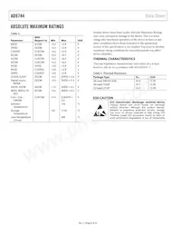 AD9744ARZRL Datasheet Page 6