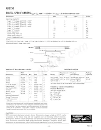 AD9750ARUZRL7 Datasheet Page 4