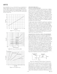 AD9753ASTZRL Datasheet Pagina 16