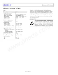ADAS3022SCPZ-EP Datasheet Page 10