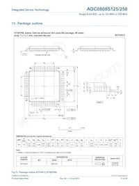 ADC0808S250HW-C18 Datasheet Page 17