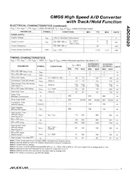 ADC0820CC/D數據表 頁面 3