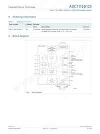 ADC1112D125HN-C18 Datenblatt Seite 2