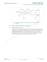 ADC1112D125HN-C18 Datasheet Page 19