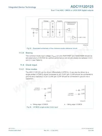 ADC1112D125HN-C18 Datasheet Page 22