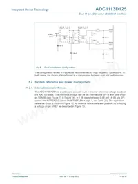 ADC1113D125HN-C18 Datasheet Page 14