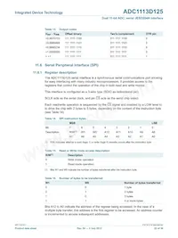 ADC1113D125HN-C18 Datasheet Page 22