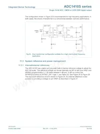 ADC1410S125HN-C18 데이터 시트 페이지 19