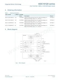 ADC1412D125HN-C18 Datenblatt Seite 2
