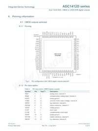 ADC1412D125HN-C18 Datasheet Page 3