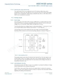 ADC1412D125HN-C18 Datasheet Page 18