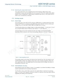 ADC1412D125HN-C18 데이터 시트 페이지 18