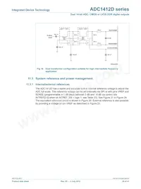 ADC1412D125HN-C18 데이터 시트 페이지 20