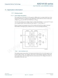 ADC1413D125HN-C18 Datasheet Page 14
