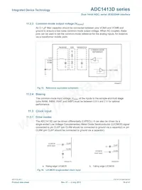 ADC1413D125HN-C18 Datasheet Pagina 19