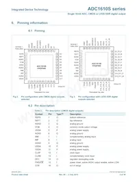 ADC1610S125HN-C18 Datasheet Page 3