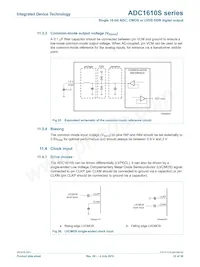 ADC1610S125HN-C18 데이터 시트 페이지 22