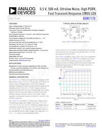 ADM7170ACPZ-4.2-R7 Datenblatt Cover