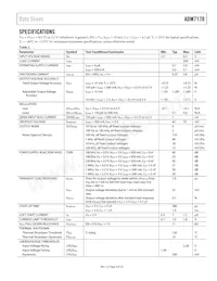 ADM7170ACPZ-4.2-R7 Datasheet Page 3