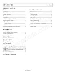 ADP124ARHZ-2.9-R7 Datasheet Page 2