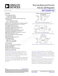 ADP166ACBZ-2.3-R7 Datasheet Cover