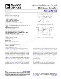 ADP170AUJZ-1.25-R7 Datasheet Cover