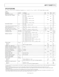 ADP1710AUJZ-1.3-R7 Datasheet Page 3