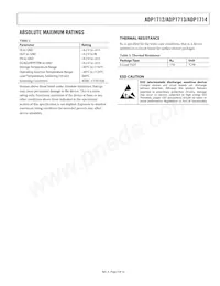 ADP1713AUJZ-0.9-R7 Datasheet Page 5