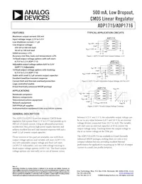 ADP1715ARMZ-0.9-R7 Datenblatt Cover