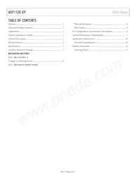 ADP1720TRMZ-EP Datasheet Page 2