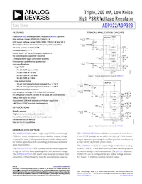 ADP322ACPZ-165-R7 Datasheet Cover