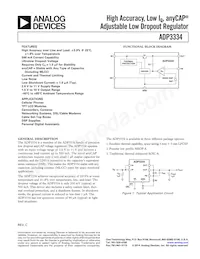 ADP3334ARMZ-REEL Datasheet Cover