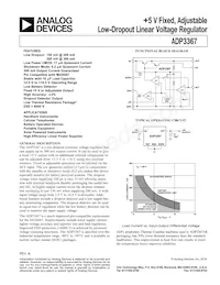 ADP3367ARZ-REEL7 Datenblatt Cover