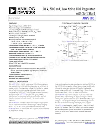 ADP7105ARDZ-1.8 Datasheet Cover