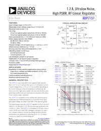 ADP7157ACPZ-01-R2 Datenblatt Cover