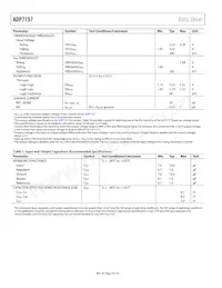 ADP7157ACPZ-01-R2 Datasheet Page 4
