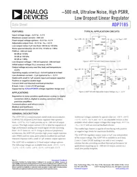 ADP7185ACPZN3.0-R7 Datasheet Copertura