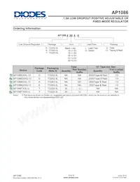 AP1086K33G-13 Datasheet Page 6