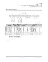 AP1117YG-13-ZT Datasheet Pagina 2