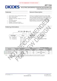 AP1184K5-L-U Datasheet Cover